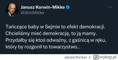 panzerfucker - #konfederacja 

Dzisiejszy  cytat wybrany z mądrości geniusza naszych ...