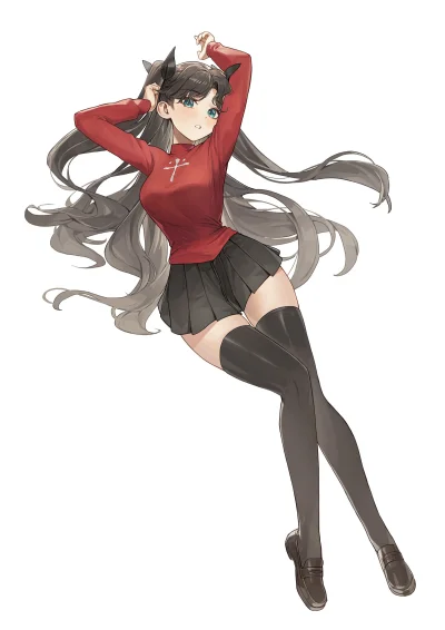 LatajacaPapryka512 - #anime #randomanimeshit #fatestaynight #fate #rintohsaka #zakola...