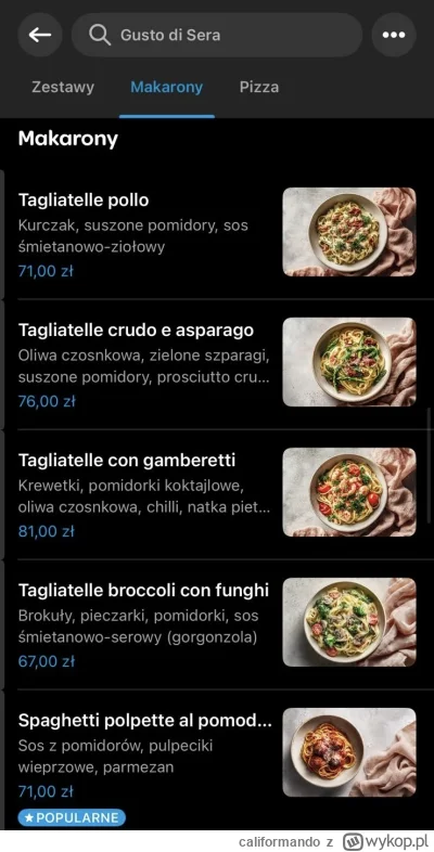 califormando - Co tam polaczku? Masz smaka na braille z kurczakiem? To będzie 71 zł (...