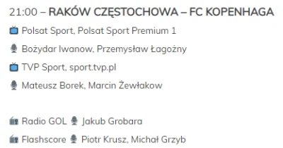 matchday_pl - MATCHDAY sobie konsekwentnie rośnie, a ja tymczasem wrzucę wam rozpiskę...