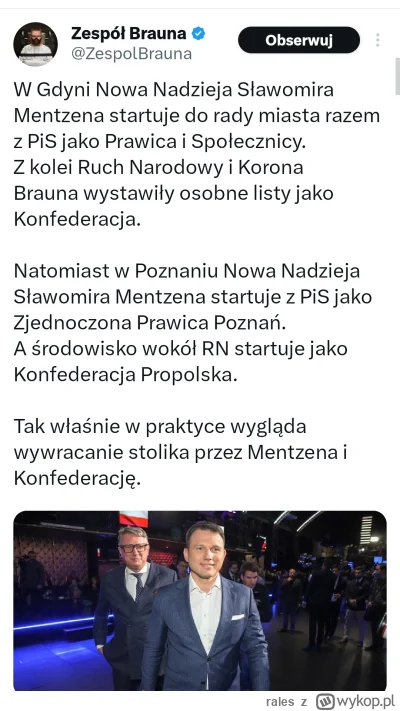 rales - #bekazkonfederacji #wybory #polityka