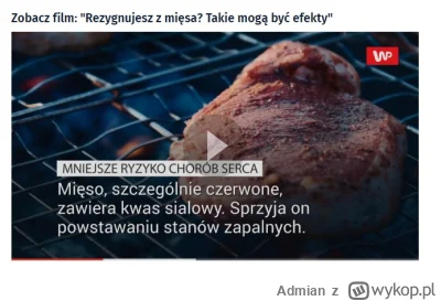 Admian - Gówno-media rozpoczęły właśnie kampanię pod tytułem:
"Jedzenie mięsa jest ni...