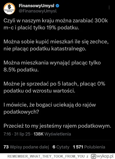 REMEMBERWHATTHEYTOOKFROM_YOU - #nieruchomosci #takaprawda #januszebiznesu #finanse #a...