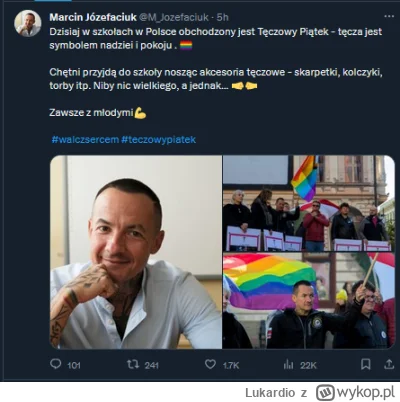 Lukardio - Prawidłowo

nowy poseł z PO
https://twitter.com/M_Jozefaciuk/status/171776...