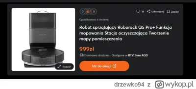drzewko94 - Mireczki chciałbym kupić robot sprzątający. Mam tylko parter, wszystko w ...