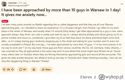 Eteres - Przypomnienie, że jeżeli nie jesteście bardzo atrakcyjni to podchodzenie do ...