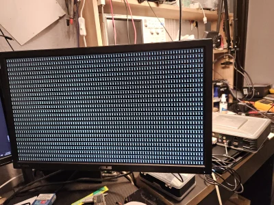 Just_Piotrek - Miał być Hello World na x86, wyszło takie g---o. Też fajnie xD zabugow...