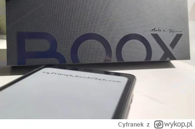 Cyfranek - Wybrane czytniki Onyx Boox w komplecie z firmową okładką za 1 PLN można te...
