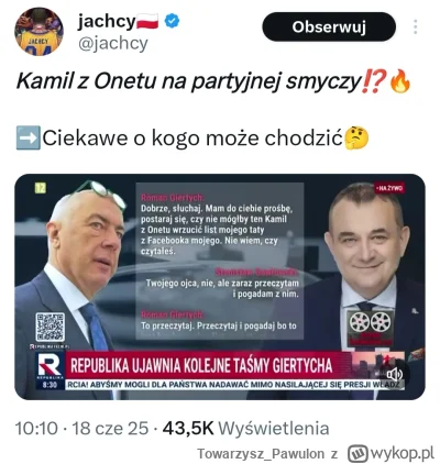 Towarzysz_Pawulon - A więc Giertych sobie po prostu dyktuje Onetowi i Wyborczej jakie...