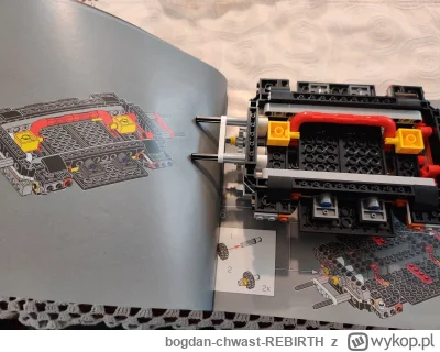 bogdan-chwast-REBIRTH - model LEGO DeLoreana here, etap 24 z pierwszej paczuszki. pyt...