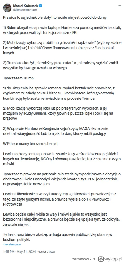 zarowka12 - #polityka #polska #bekazprawakow #usa