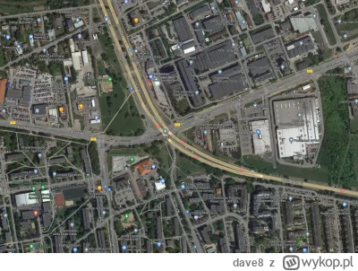 dave8 - @pierwszynawenus: na zdjęciu widać główne skrzyżowanie ul. Puławskiej z Okuli...