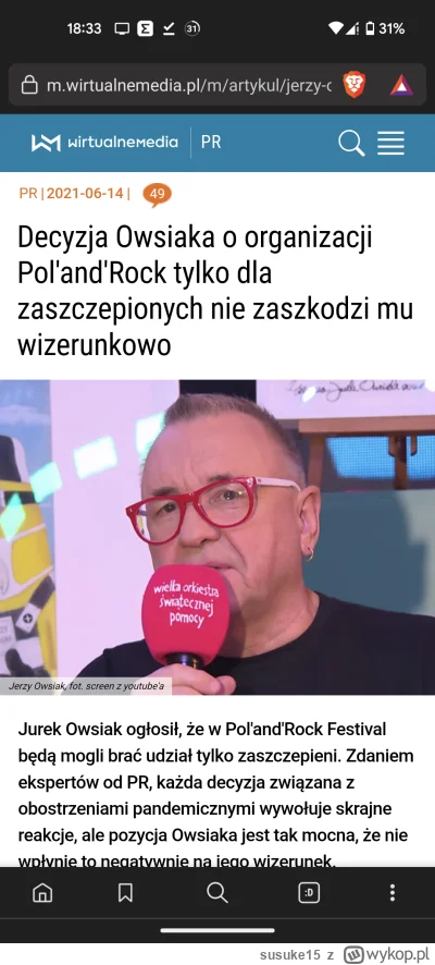 susuke15 - @gardzenarodowcami
no i Owsiak też ma swój wpływ