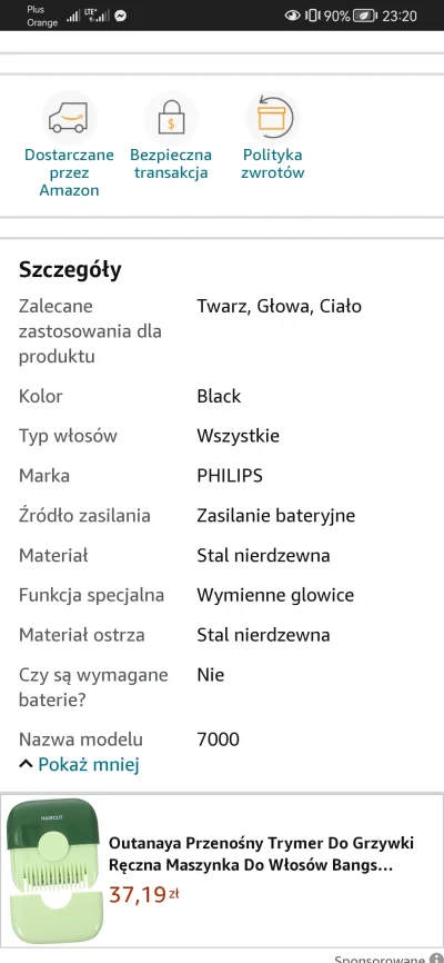 Nanuno - @Orowerbogatszy Na tej co ci wysłałem jest niby napisane, że materiał to sta...