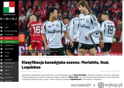 michalxd21 - Nie widzę innego wytłumaczenia odejścia najlepszej trójki ofensywnej Leg...