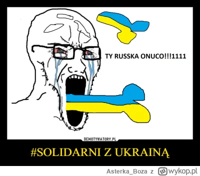 Asterka_Boza - Wincyj wysyłajcie pieniążków Ukrainie, wincyj! Na pewno to jej pomoże!...