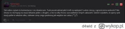 d4wid - >Tak sobie czytam te komentarze i nie dowierzam. Tusk pozatrudniał jakiś trol...