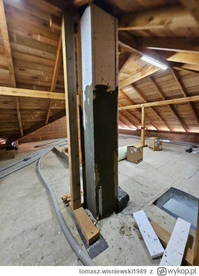 tomasz-wisniewski1989 - Tu komin ogarnięty ale 5cm to za mało, pójdzie więcej w zależ...