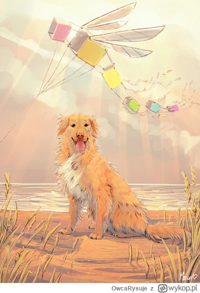 OwcaRysuje - Piesek klienta rysowany na zamówienie ( ͡°( ͡° ͜ʖ( ͡° ͜ʖ ͡°)ʖ ͡°) ͡°)

O...