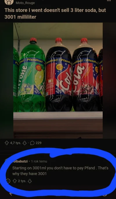 wigr - 3001 ml to jednak nie jest nasz narodowy wynalazek. 

 ( ͡°( ͡° ͜ʖ( ͡° ͜ʖ ͡°)ʖ...