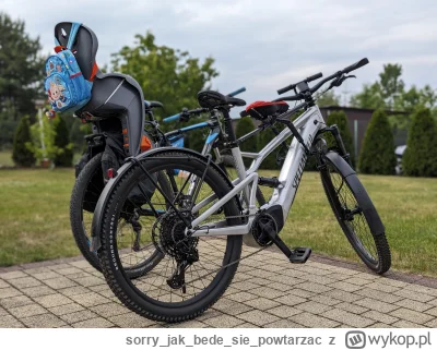 sorryjakbedesiepowtarzac - Zmiana wysłużonego hexa od krosa z fotelikiem z tyłu na sp...