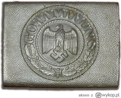 aksen - @unizony_sluga: Niemcy mieli silniejsze czary na klamrach od  pasków