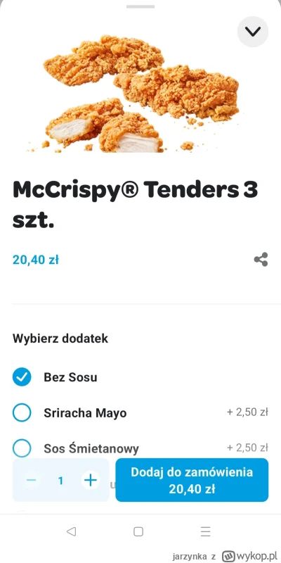 jarzynka - #mcdonalds #polska ileeee?