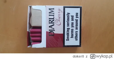 doker0 - Ah #Diarum #cherry unikalne papierosy już nie do dostania. Gdy jechałem do T...