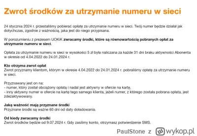 PaulStone - @0caffe też właśnie dostałem, kasę i o 60 dni mi konto przedłużyli... Cie...