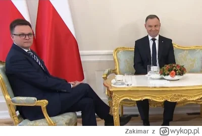 Zakimar - Złośliwi będą ske śmiać z Pana prezydenta, jednak ja go bardzo szanuje za f...