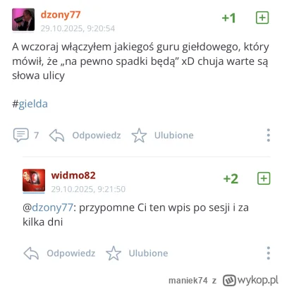 maniek74 - @dzony77 dostałeś już przypominajke od eksperta? ( ͡° ͜ʖ ͡°)