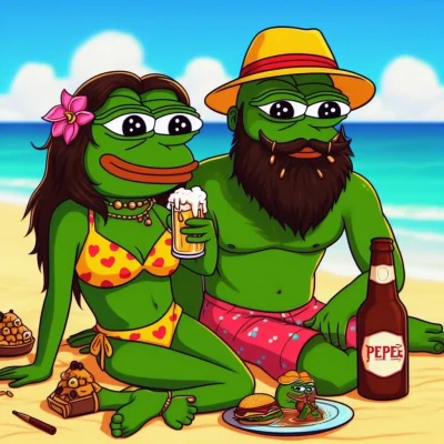 KapitanOdwiert - To ja i @szzzzzz pijący urodzinowego drinka na plazy w Puerto Rico (...