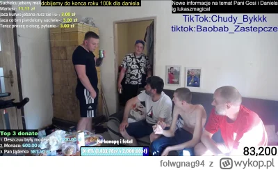 folwgnag94 - Młody smalec aka stroboskop-printscreen w peaku pewności siebie, jeszcze...