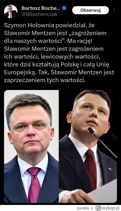 zordziu - Jeżeli nazywanie Hołowni lewakiem przez #konfederacja nie jest przejawem, ż...