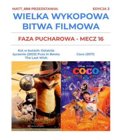 Matt888 - WIELKA WYKOPOWA BITWA FILMOWA - EDYCJA 3!

Tag do obserwacji lub czarnolist...