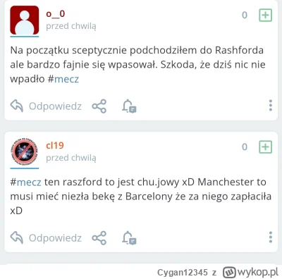 Cygan12345 - Rabini podzieleni
#mecz