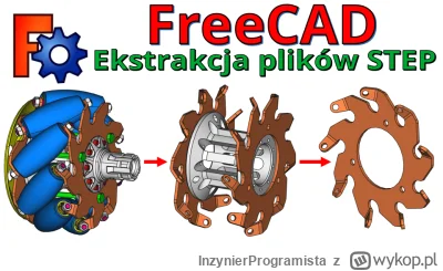 InzynierProgramista - FreeCAD - jak wyodrębnić część z pliku złożenia w formacie STEP...