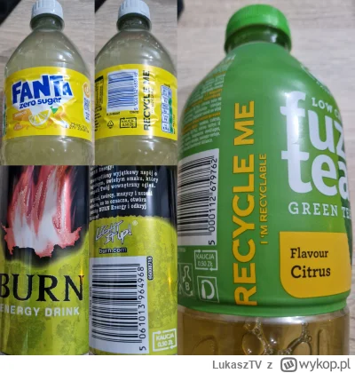 LukaszTV - Nowości w Auchan, tym razem dołączył Burn Guava, dostępne też klasyczny i ...