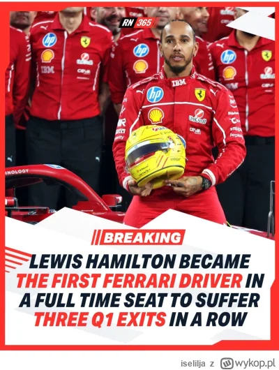 iselilja - #f1 Brawo kolejny rekord Hamiltona!