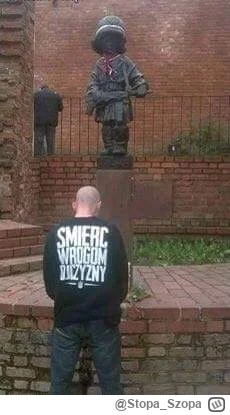 StopaSzopa - >do roku przyjeżdza mi do miasta żeby tu nasrać i narobić burd

@plytych...