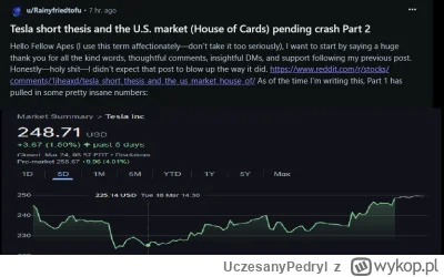 UczesanyPedryl - Kocham gdy pajacerka z ulicy pisze o shortowaniu po zjeździe o 50% t...