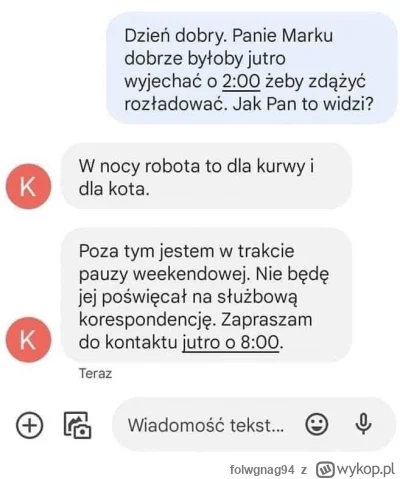 folwgnag94 - Myślcie, że wyrzucą mnie z roboty? 

#kolchoz #transport #pracbaza #prac...