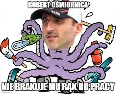 OgurRicc - Robert Kubica oporządził ośmiornicę [ZOBACZ ZDJĘCIA]
#f1
