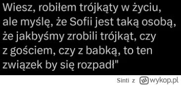 Sinti - czy on właśnie przyznał że niemiałby nic przeciwko aby ktoś mu ruszał transa?...