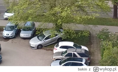 bakin - Czemu ludzie obecnie są tak leniwi że nie chce im się zaparkować kawałek dale...
