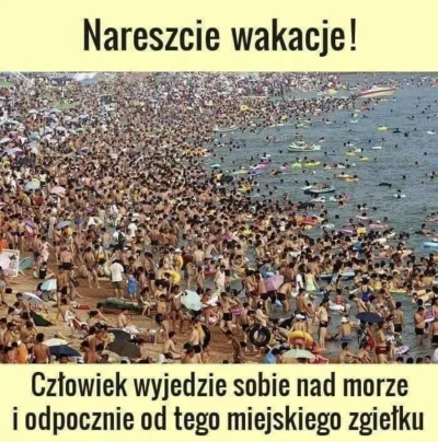 JestemNaKacu - #wakacje #możenadmorze #humorobrazkowy 
Jeszcze parawanów brakuje XD