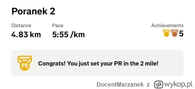 DocentMarzanek - #biganie #biegajzwykopem #pytaniedoeksperta
Moi drodzy minął mi tydz...