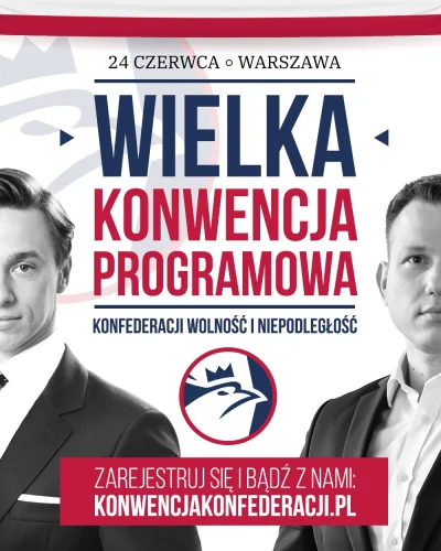 siadatajta - >Program Konfederacji:
@Cichy87: Wow! Witam Pana podróżnika z przyszłośc...