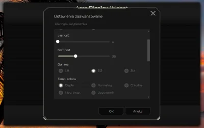 Larsberg - Jakich ustawień używacie w swoich monitorach? Ja jak kupiłem Acera to musi...
