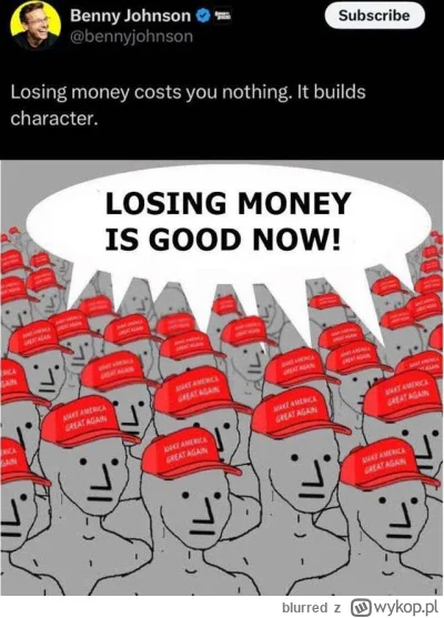 blurred - @patryk-wuwuw: przynajmniej nauczyli prawicowców budować charakter